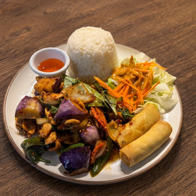 L Eggplant Stir-Fried Set.
