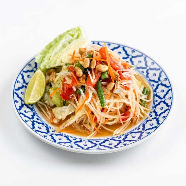 Papaya Salad Thai Style.