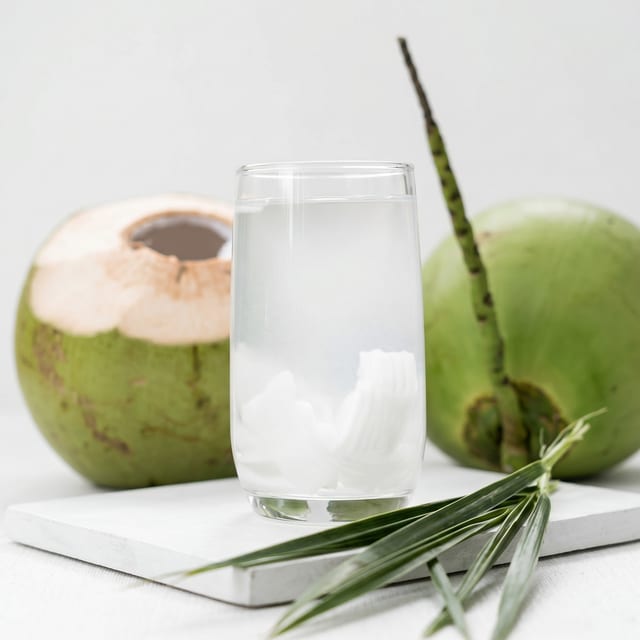Young Coconut Juice.