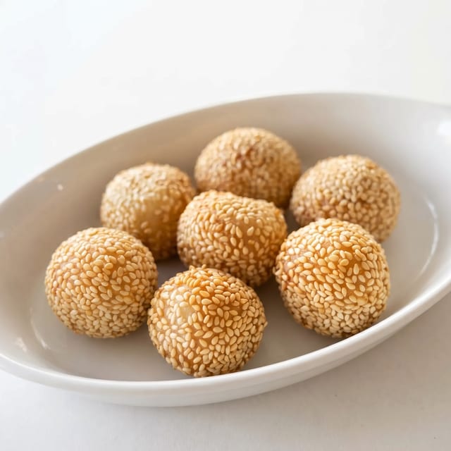 Vegan Sesame Balls.