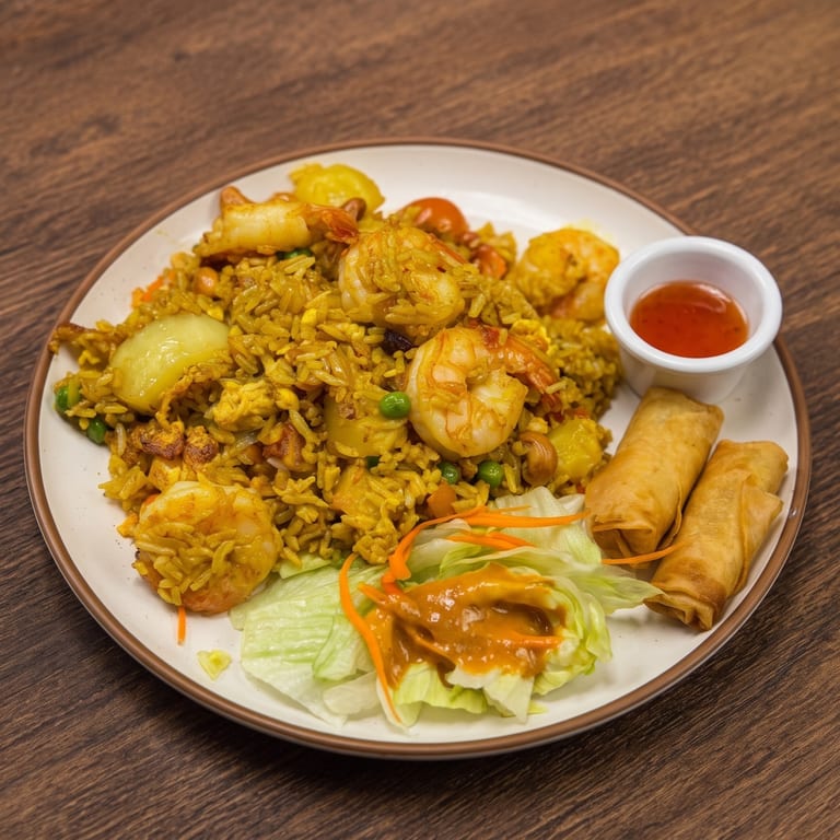 Delicious Pineapple Fried Rice