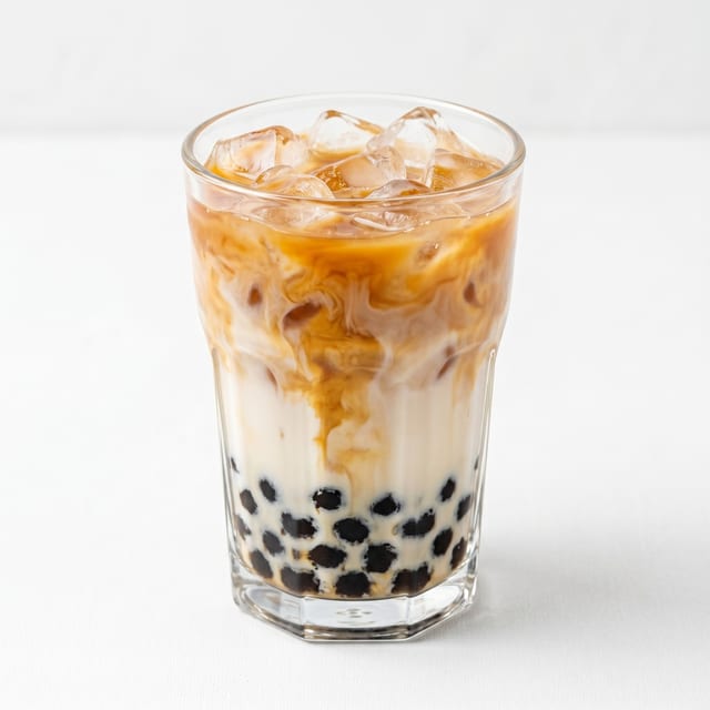 Thai Iced Tea Crystal Boba.