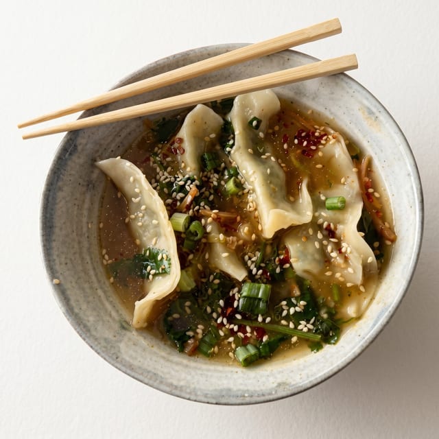 Chicken Dumpling Soup.