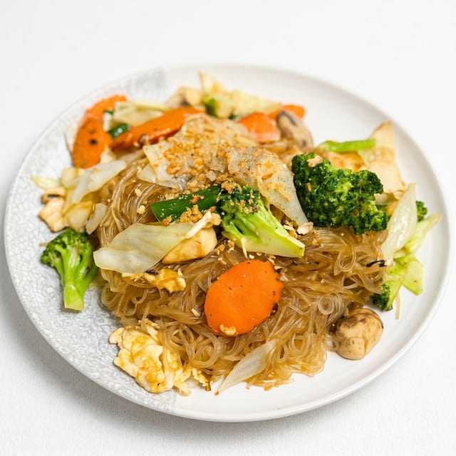 Vegan Pad Woon Sen Noodle.
