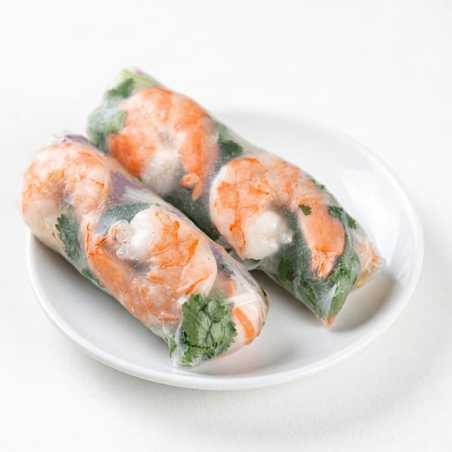 Fresh Roll Shrimp.