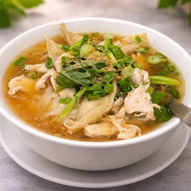 Dumpling Noodle Soup.