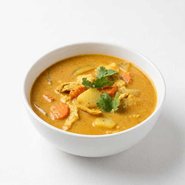 Vegan Yellow Curry.