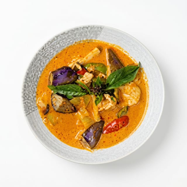 Vegan Red Curry.