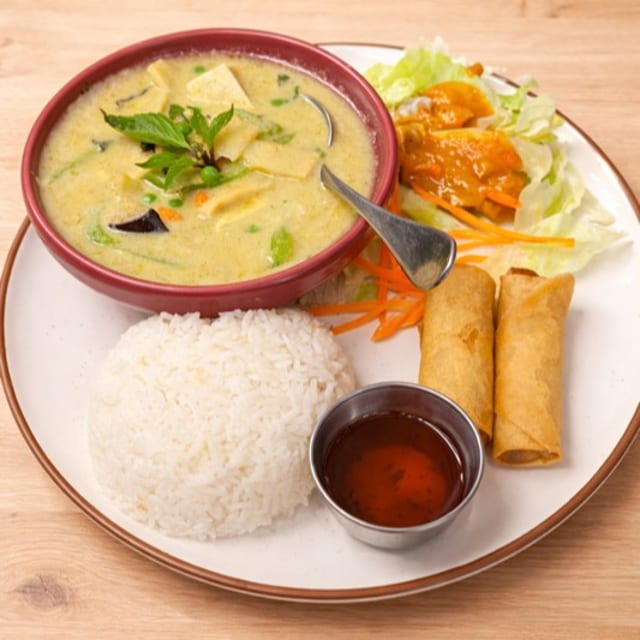 L Green Curry Set.