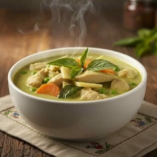 Ground Chicken Green Curry