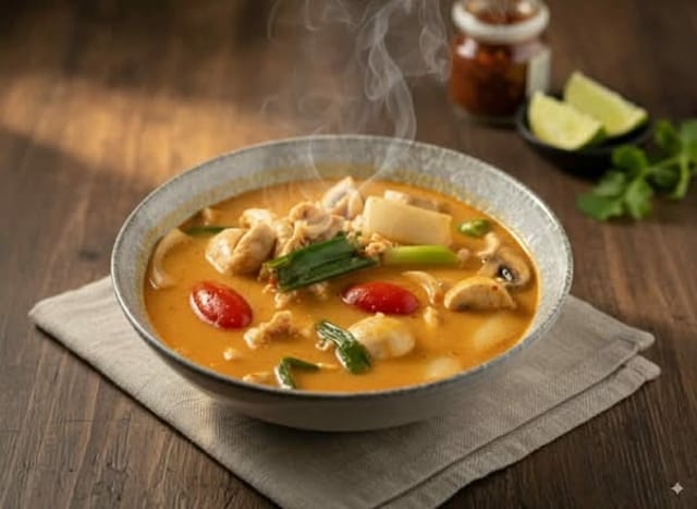 Tom Kha Noodle Soup.